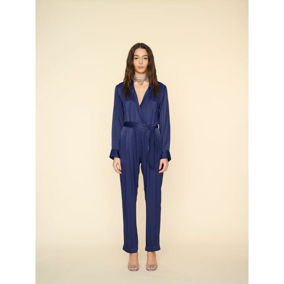 Xirena Navy Killian‎ Jumpsuit - Picture 1 of 7
